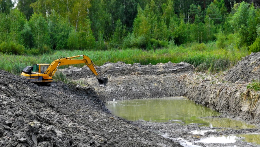 Pond Building & Construction services Pond Building & Construction services